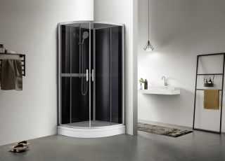 Душевая кабина AZARIO DENVER AZ-N10812 900 GREY 90х90х200